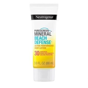 Neutrogena Purescreen+ Mineral Beach Defense Body Lotion Sunscreen SPF 30